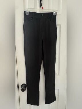Black Straight-Leg Women’s Pants